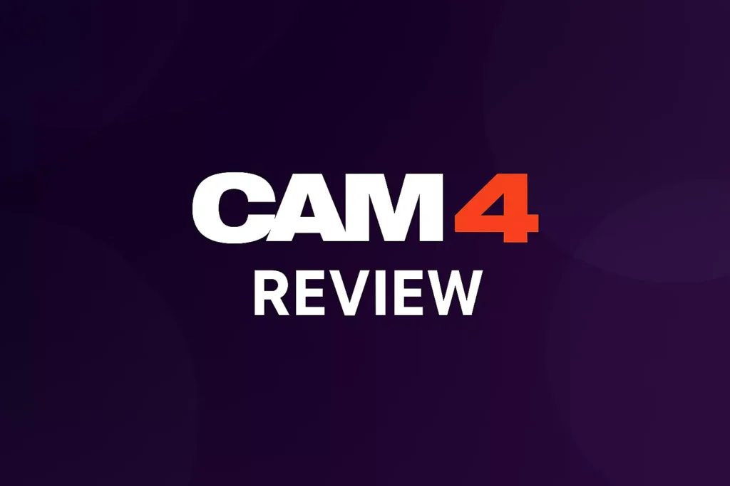 Black screen with cam4 review text
